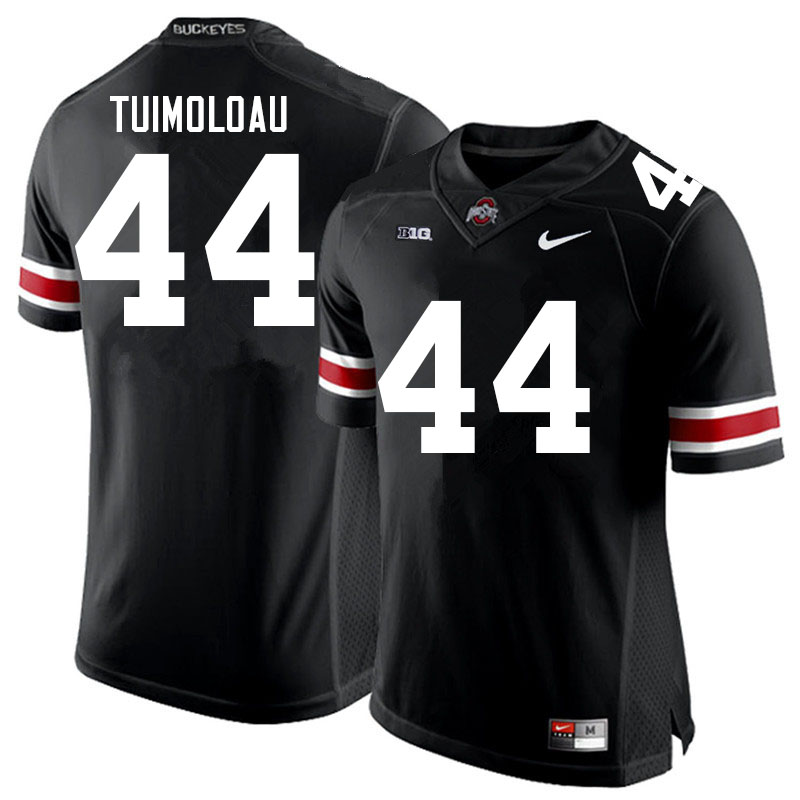 Men #44 J.T. Tuimoloau Ohio State Buckeyes College Football Jerseys Sale-Black